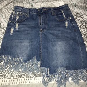Jean skirt